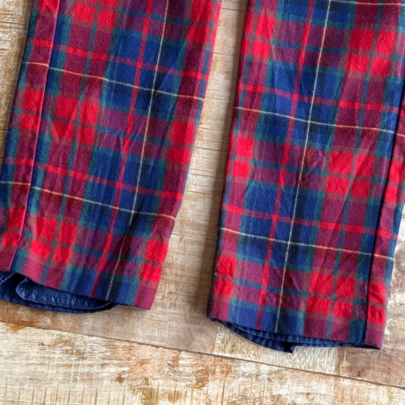 Janie and Jack Boys Plaid Wool Pants size 6 - Picture 4 of 7
